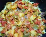 वेज बिरयानी (Veg Biryani recipe in Hindi) रेसिपी चरण 4 फोटो