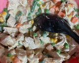 A picture of step 2 of Deep Dish Chicken Pot Pie.