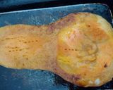 Foto del paso 1 de la receta: Calabaza rellena con espinaca y pollo