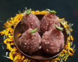 A picture of step 2 of Coconut modak.