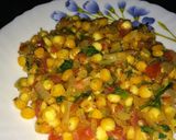 A picture of step 4 of Sweet Corn Chaat.