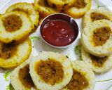 सूजी रोल विथ आलू स्टफिंग (suji roll with aloo stuffing recipe in HIndi) रेसिपी चरण 15 फोटो