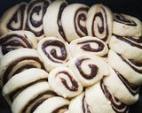 Pas rețetă Cozonac cu nucă și cacao 4 fotografie