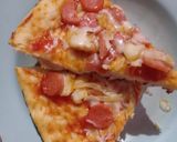 Foto langkah ke 8 dari resep Takjil pizza teflon sederhana.