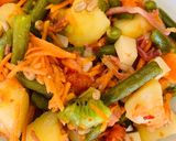 Foto del paso 3 de la receta: Ensalada rápida de aprovechamiento