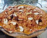 A picture of step 11 of Gajar Ka Halwa with instant mava.