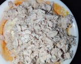 A picture of step 6 of Pin Wheel Chicken Cold Sandwich 🥪.