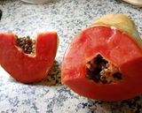 Foto del paso 1 de la receta: Mousse de papaya (lechosa)
