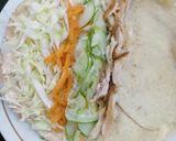 A picture of step 3 of Home made shawarma.
