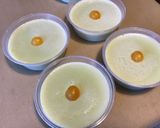 Une image de l'étape 7 de Crèmes pistache,orange et mirabelles du jardin.