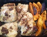 Foto del paso 2 de la receta Merluza al horno con mostaza y sésamo