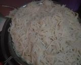 A picture of step 1 of Manchurian hakka noodles.