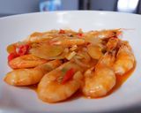 Foto langkah ke 2 dari resep Udang saus padang simpel.