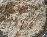 A picture of step 1 of Veg hakka noodles.