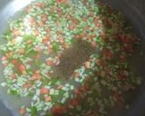 A picture of step 6 of Minestrone Soup With Crispy Pita Garlic Toast.