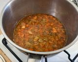 Une image de l'étape 3 de Spaghettis et savoureuse sauce aux légumes.