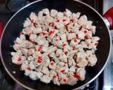 Foto del paso 1 de la receta: Tortilla de pollo con espinaca