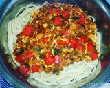 Foto langkah ke 5 dari resep Spaghetti sosis bolognese.