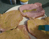 Foto del paso 2 de la receta: Chuletas de cerdo ahumadas con mostaza