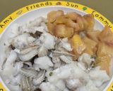 Foto langkah ke 1 dari resep Sotong dan Dori Goreng.