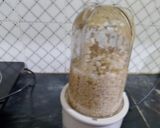 A picture of step 1 of Soru Chakli Rice Crepe/Makar Sankranti recipe.