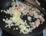 Foto langkah ke 4 dari resep Spaghetti Creamy Carbonara.