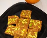 A picture of step 4 of Orange Barfi.