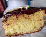A picture of step 10 of Lemon Cake with Chocolate drips.