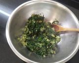 Foto del paso 3 de la receta: Tortilla de espinaca 💚💚💚