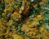 पत्ता गोभी मटर आलू की सब्जी (patta gobi matar aloo ki sabzi recipe in Hindi) रेसिपी चरण 4 फोटो
