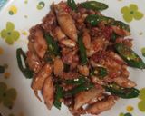Foto langkah ke 4 dari resep 7. Asin cumi oseng mercon.