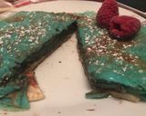 Foto del paso 3 de la receta: Mille crepe azul con crema de avellanas