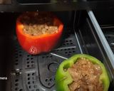 Foto del paso 9 de la receta: Pimientos rellenos de pavo, en airfryer