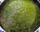 A picture of step 9 of Palak Paneer.