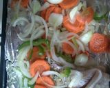 Foto del paso 3 de la receta: Pollo de mar con verduras