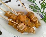 Foto langkah ke 5 dari resep Sate Tahu Aci.