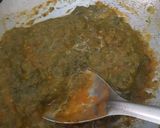 A picture of step 13 of Palak Mushroom.
