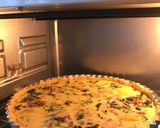 Foto langkah ke 7 dari resep Quiche Lorraine (Quiche Bayam / Pie Gurih).