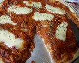 Foto langkah ke 9 dari resep Pizza praktis, empuk, takaran sendok.