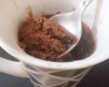 A picture of step 2 of Chocolate mug cake.