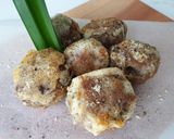 Foto langkah ke 6 dari resep Mozarella black pepper beef ball.
