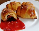 Virslis falatok recept fázis 4 fotója