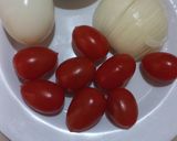 Foto del paso 1 de la receta: Ensalada de  Atún con Garbanzos, Cebolla, Tomates y Limón