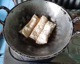Foto langkah ke 5 dari resep Pangsit Kue Keranjang.