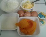 Foto langkah ke 1 dari resep Bolu labu kuning(waluh) 3 telur.