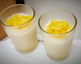 A picture of step 3 of Steamed Pineapple Yogurt Pudding.