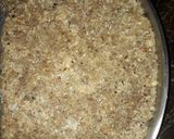 A picture of step 5 of Dry coconut katli.
