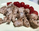 รูปขั้นตอนการทำที่ 4 ของ อกไก่นุ่มรวนน้ำพริกไทยดำ