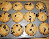 A picture of step 5 of Blueberry Muffins.