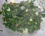 Tumis daun pepaya jepang langkah memasak 4 foto